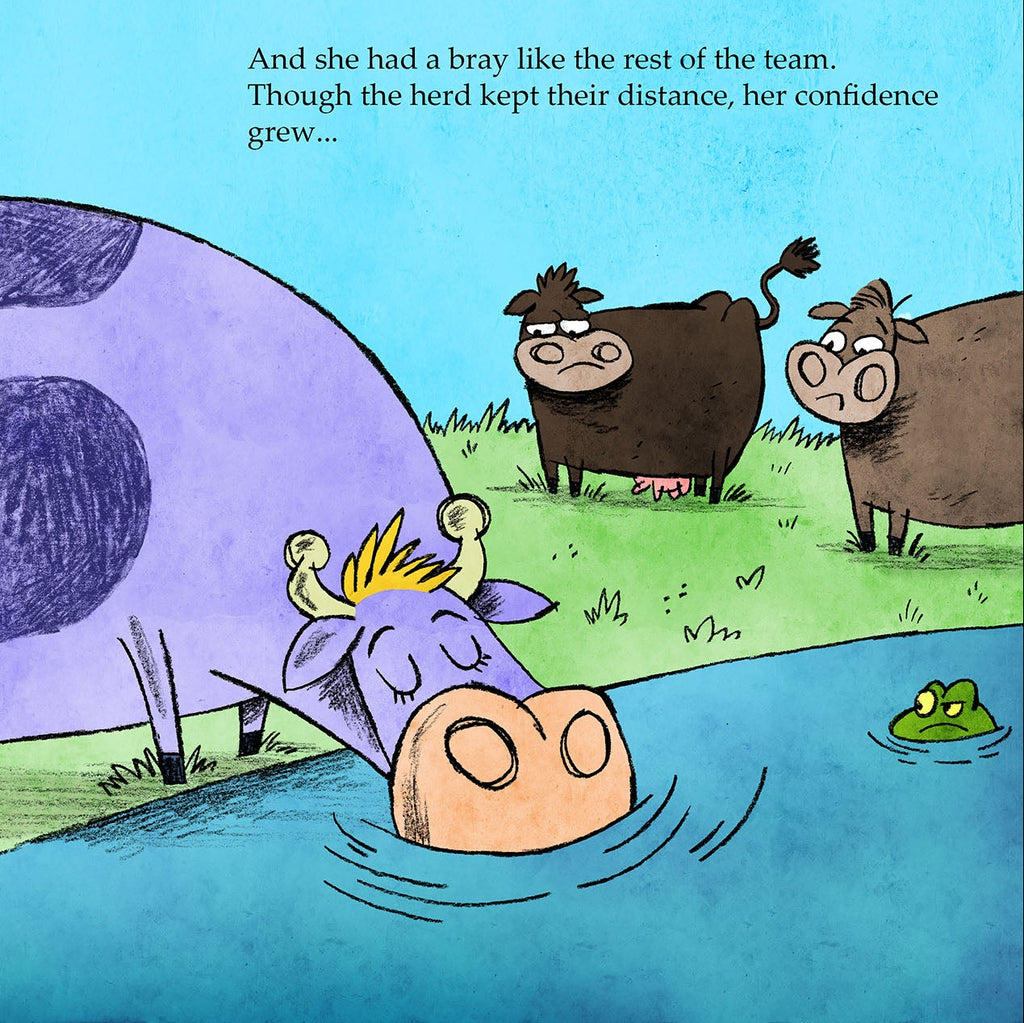 Maevis the Purple Cow