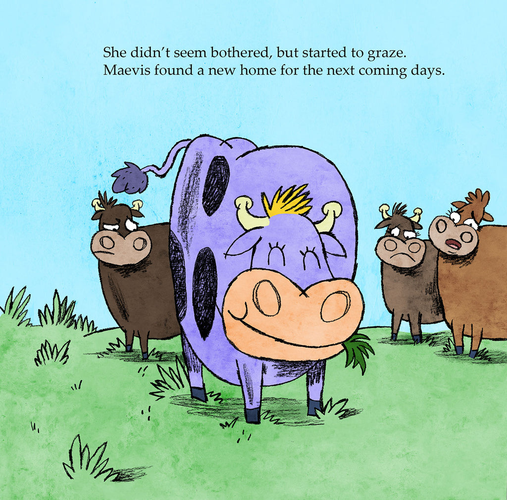 Maevis the Purple Cow